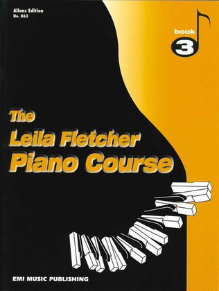 Book cover for Fletcher Piano Course Book 3
