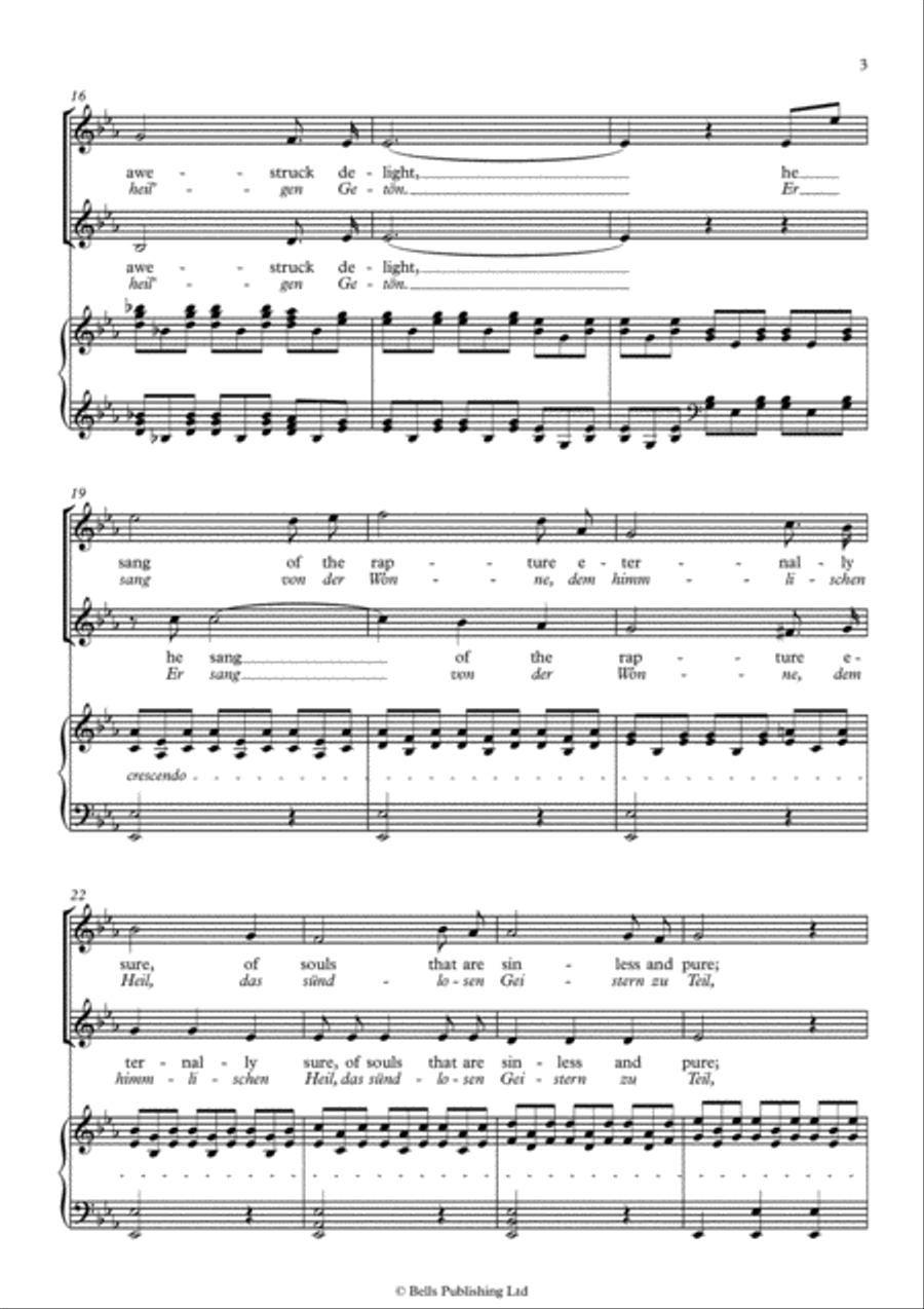 The Angel, Op. 48 No. 1 (E-flat Major) Piano Accompaniment scores gallery preview page 3