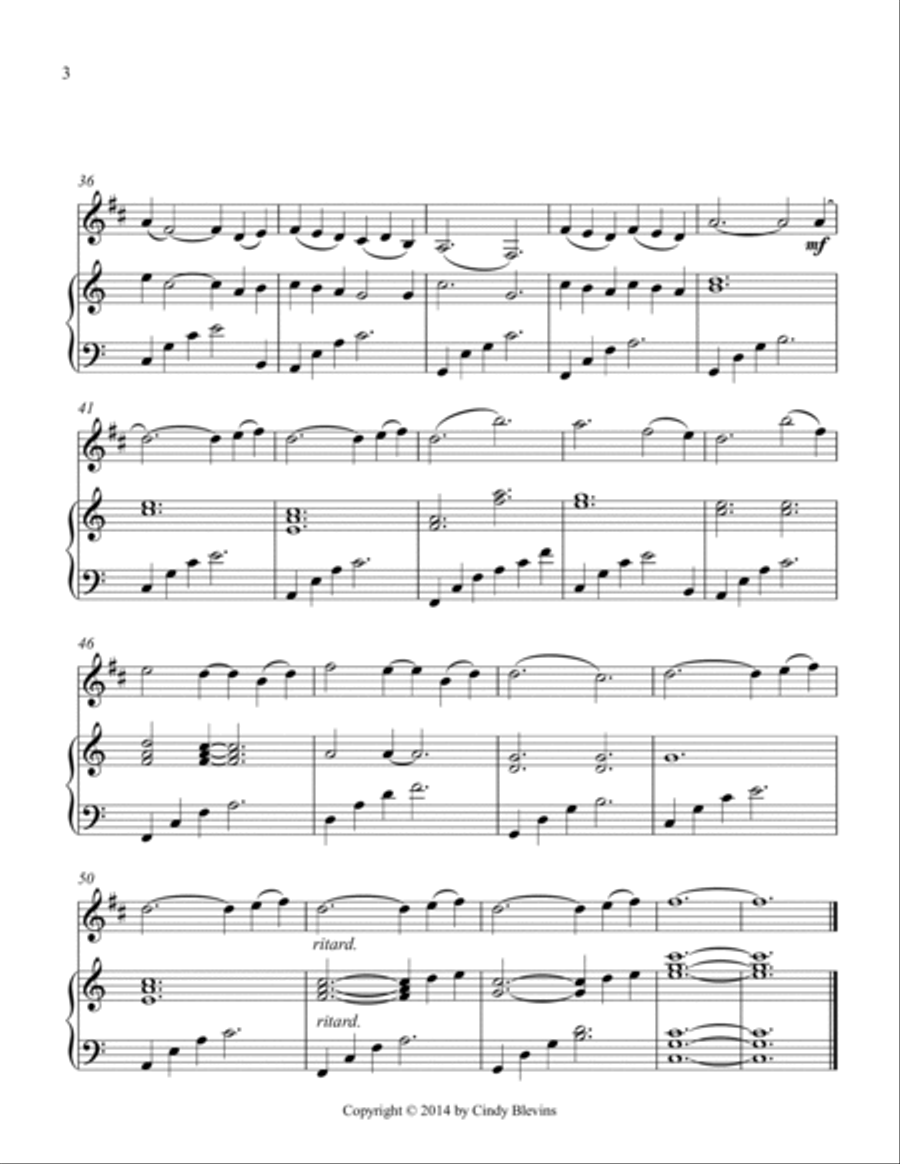 Alanna's Daughters, for Harp and Clarinet Clarinet scores gallery preview page 4
