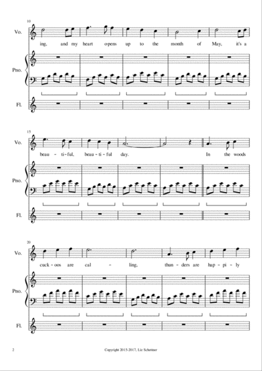 Inside The Dew Inside The Dew Piano, Vocal, Guitar scores gallery preview page 2