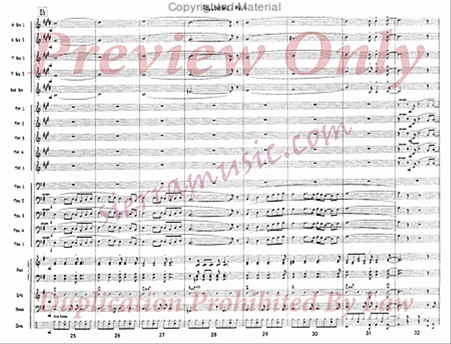Follow Me Follow Me Jazz Ensemble scores gallery preview page 5