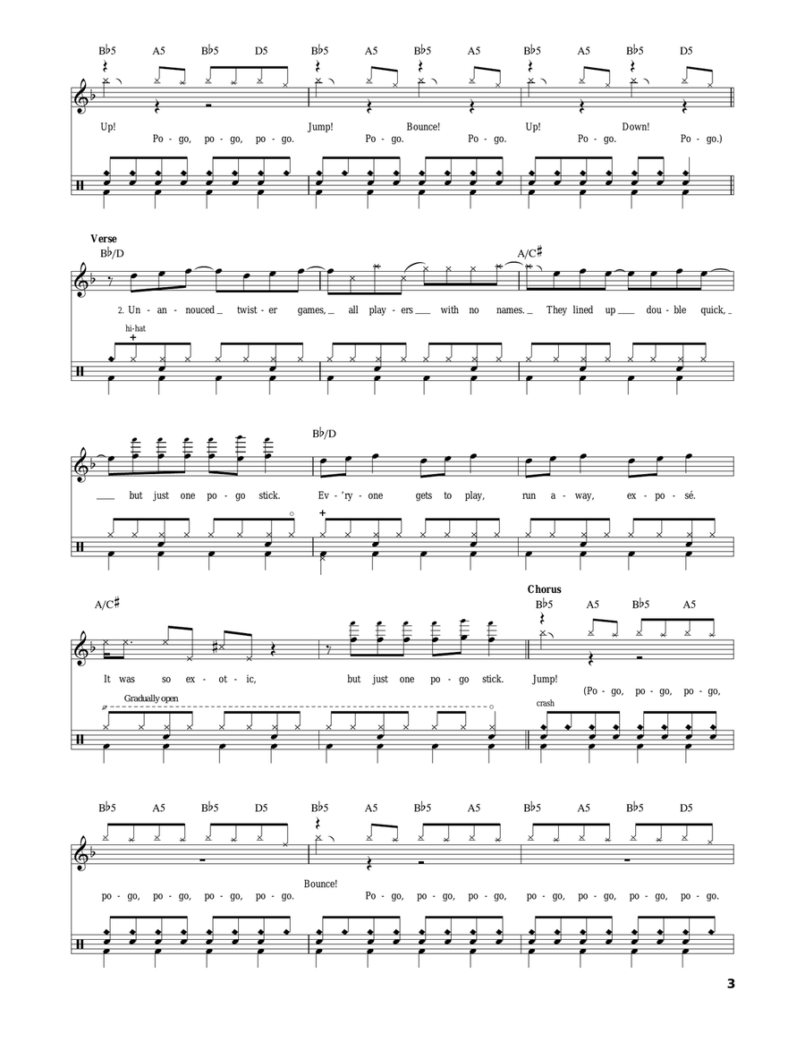 Bounce Drum Set scores gallery preview page 3