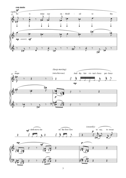 Titania's Song (for soprano and piano)