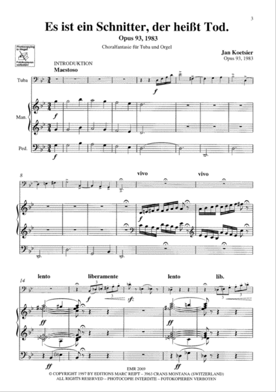 Choralfantasie Tuba scores gallery preview page 12