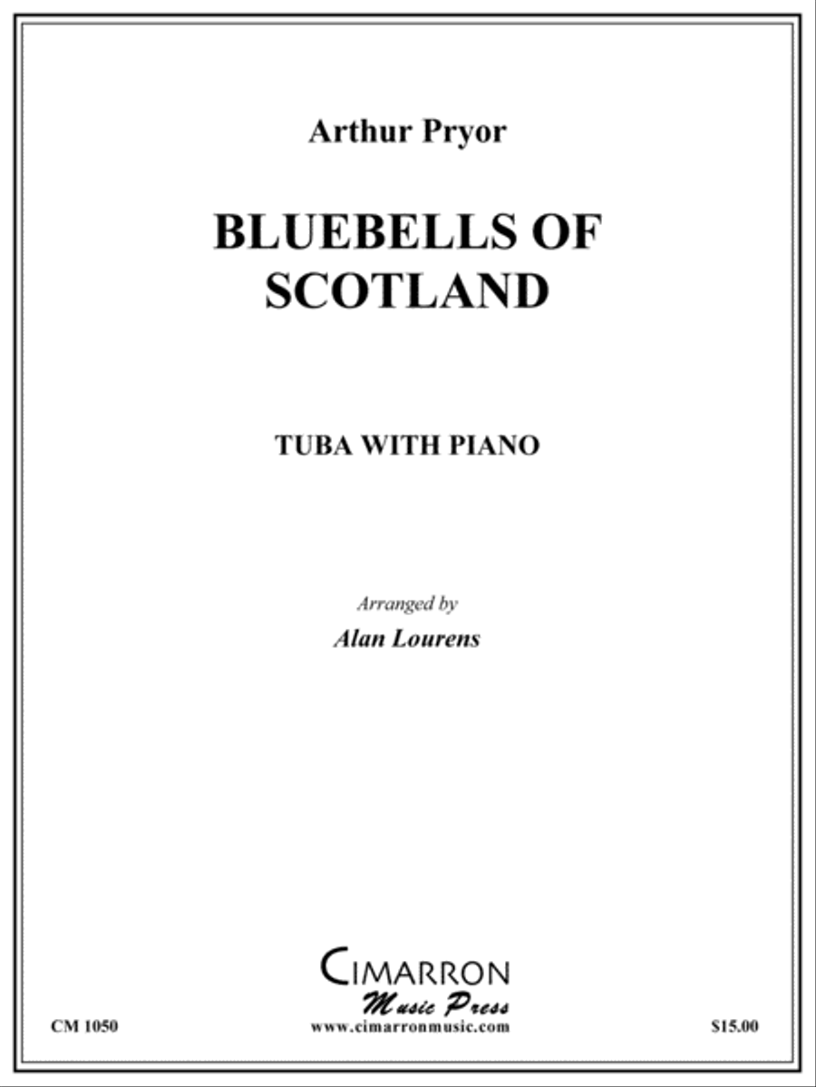 Bluebells of Scotland Tuba scores gallery preview page 1