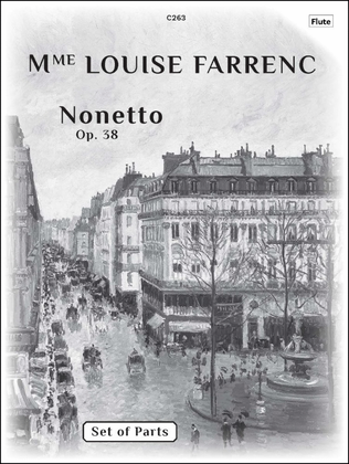 Book cover for Nonetto, Op. 38. Instrumental Parts