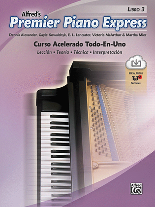 Book cover for Premier Piano Express, Spanish Edition