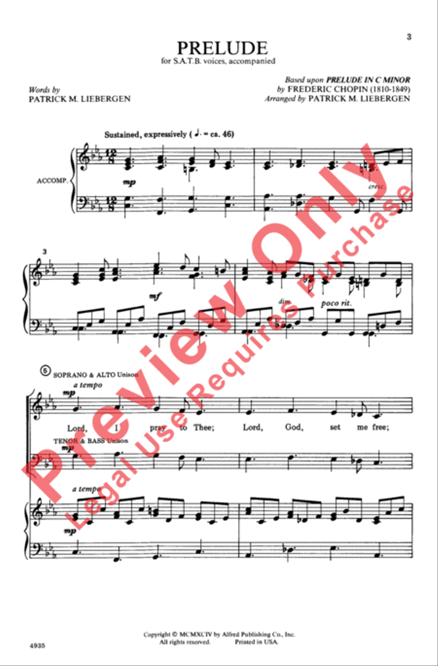 Prelude 4-Part scores gallery preview page 2