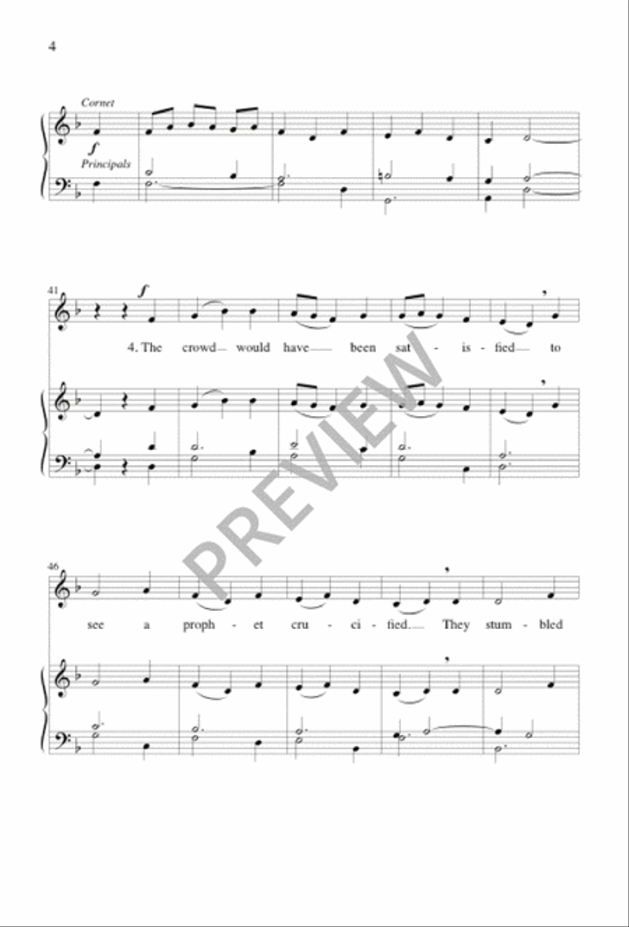 The Royal Banners of Our King Unison Choir scores gallery preview page 5