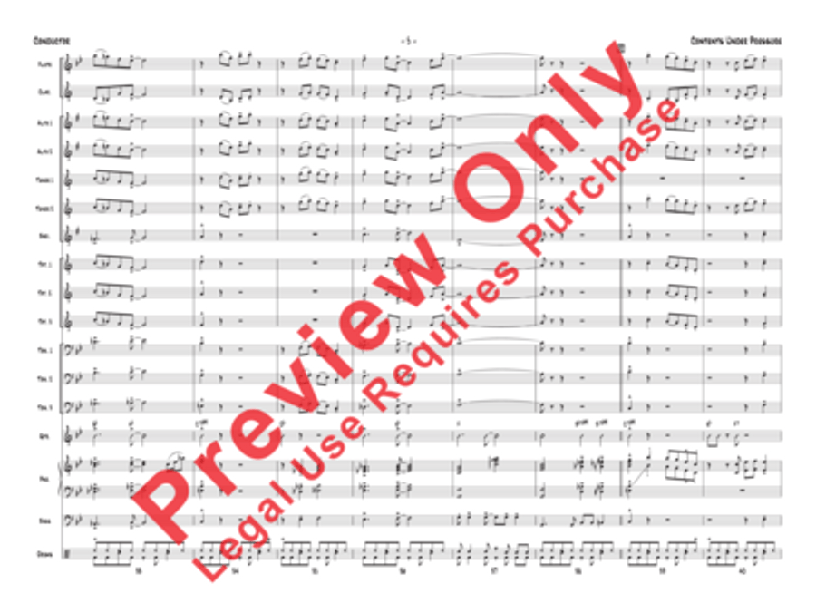 Contents Under Pressure Jazz Ensemble scores gallery preview page 8