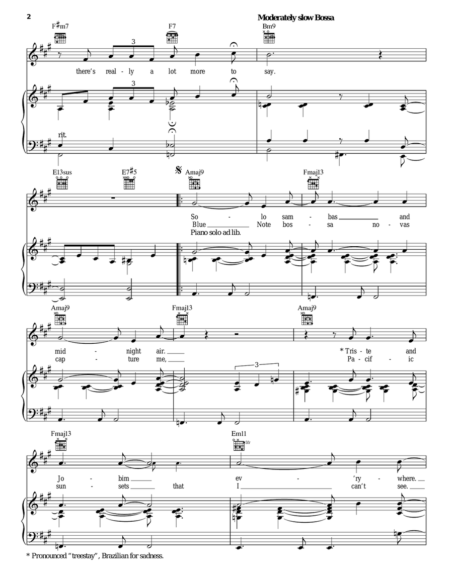 River Is Blue Guitar scores gallery preview page 2