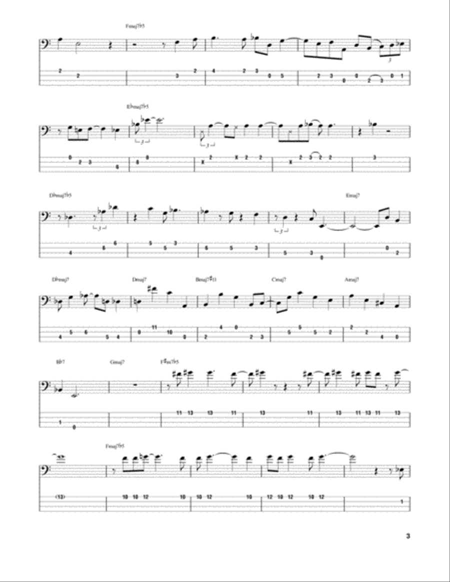 Inner Urge Inner Urge Guitar Tablature scores gallery preview page 3