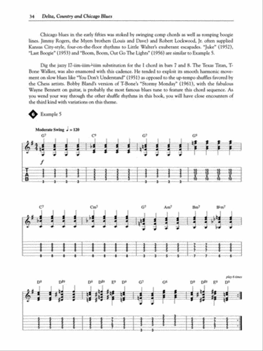 Art Of The Shuffle For Guitar Electric Guitar scores gallery preview page 3