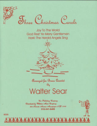 3 Christmas Carols (arr. Sear, ed.Piotrowski) Set 1 NEW EDITION!