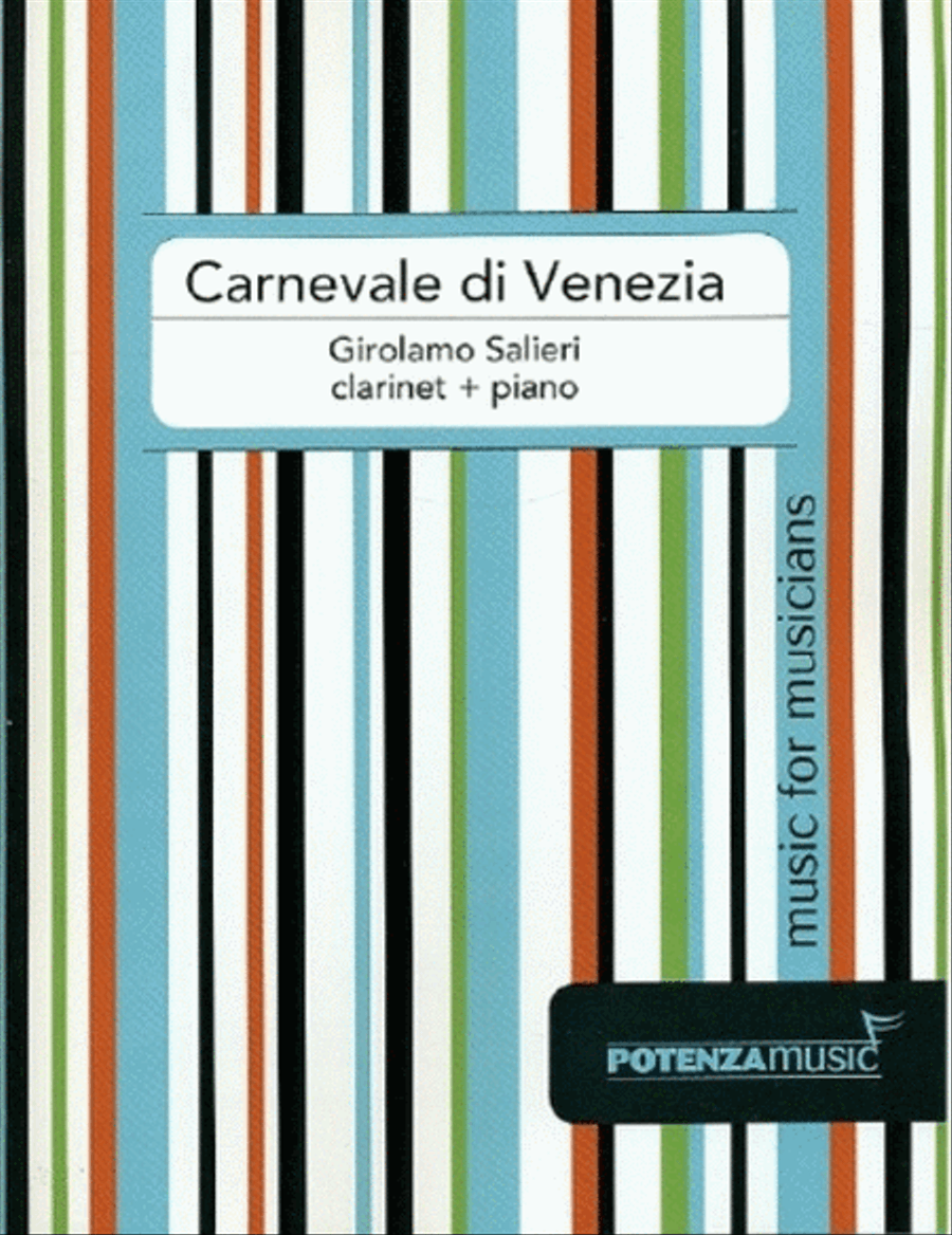 Carnevale di Venezia Clarinet Solo scores gallery preview page 1
