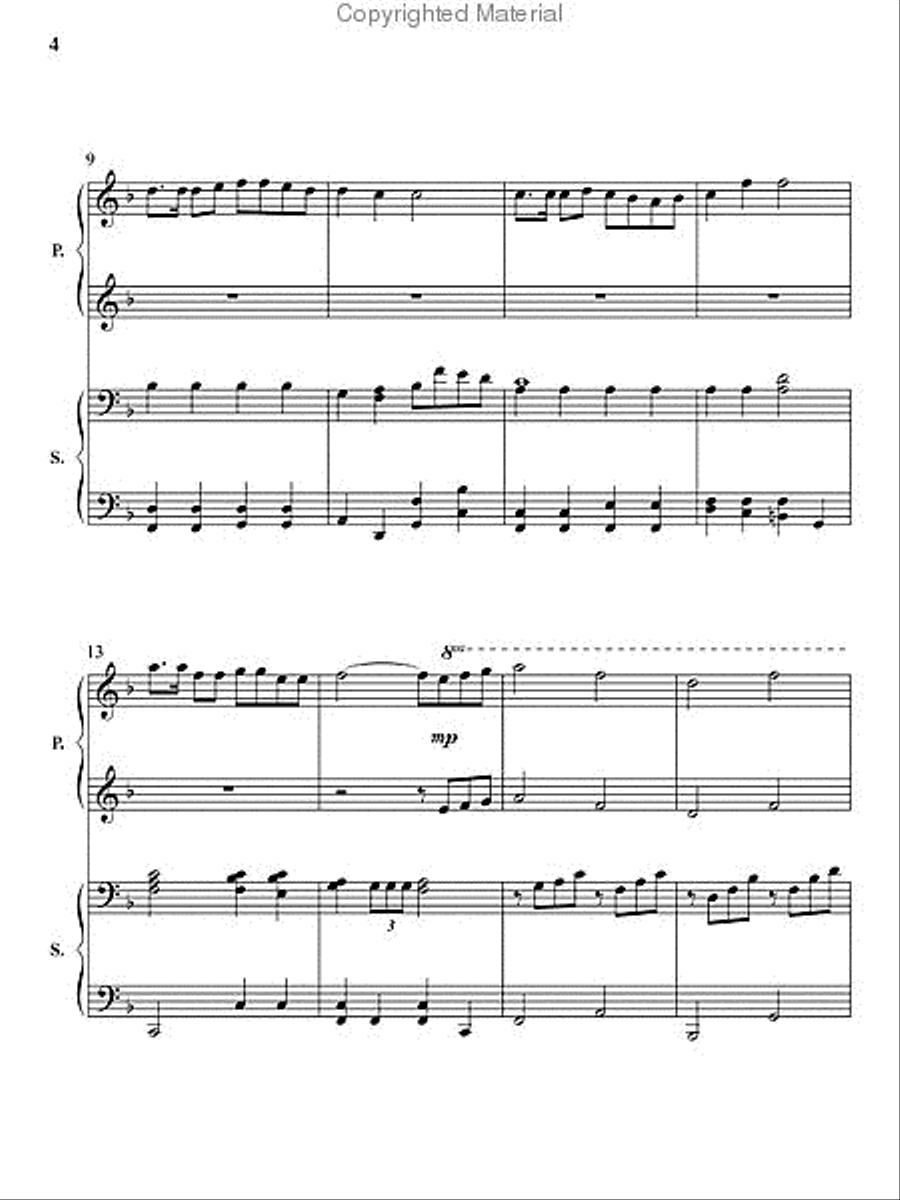 Standing on the Promises Standing on the Promises 1 Piano, 4-Hands scores gallery preview page 3