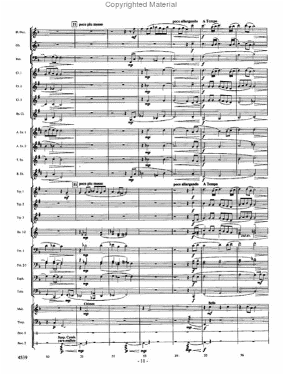 An American Portrait Concert Band scores gallery preview page 10