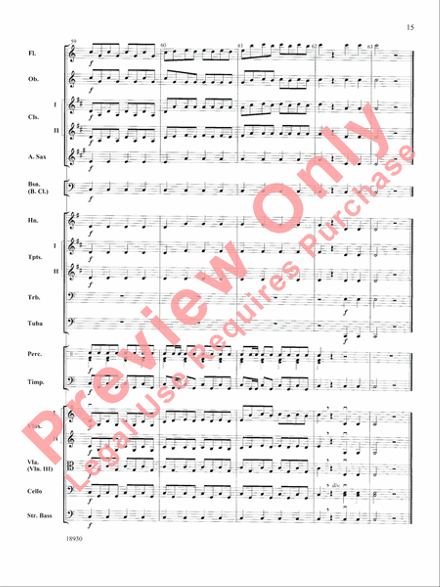 The Magic Flute The Magic Flute Full Orchestra scores gallery preview page 16