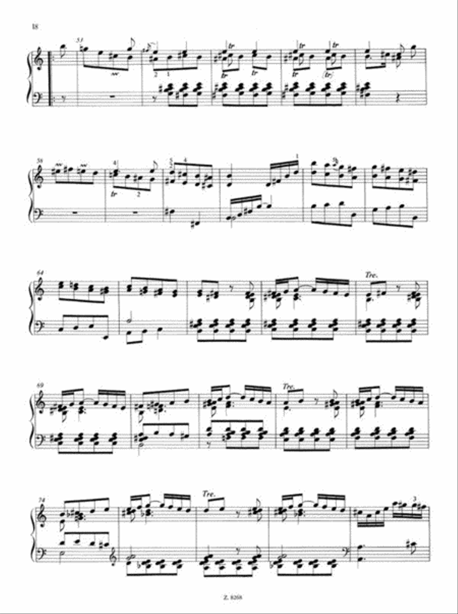 200 Sonate per clavicembalo (pianoforte) 2 Piano Solo scores gallery preview page 2