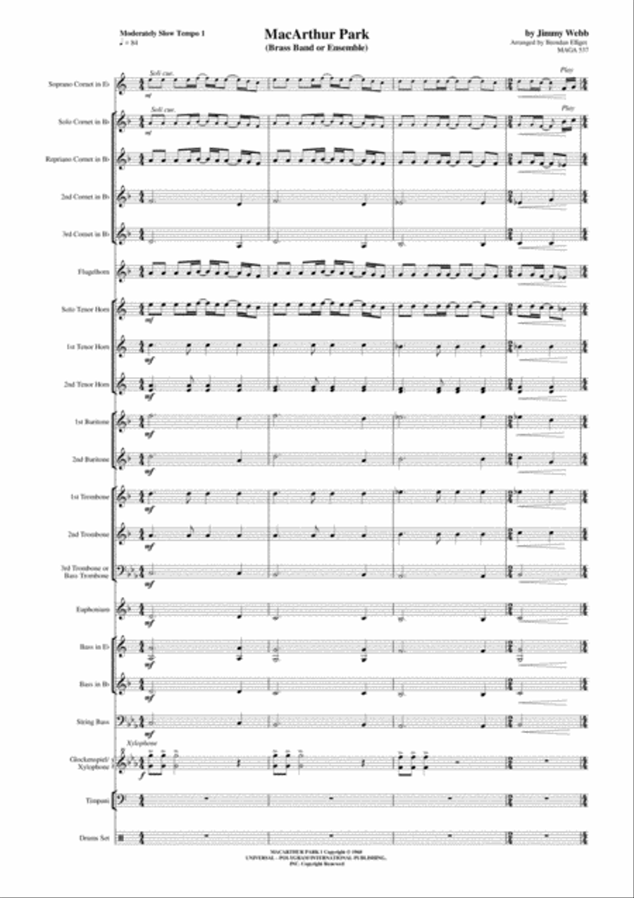 Macarthur Park Brass Ensemble scores gallery preview page 2