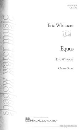 Book cover for Equus - Opt. Choral Part for Band Work