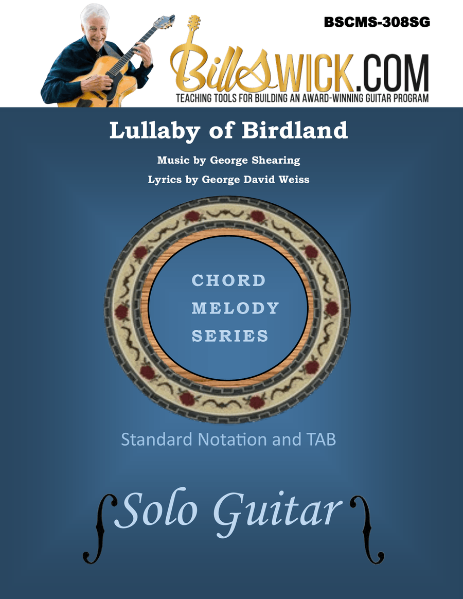 Lullaby Of Birdland Guitar Solo scores gallery preview page 1