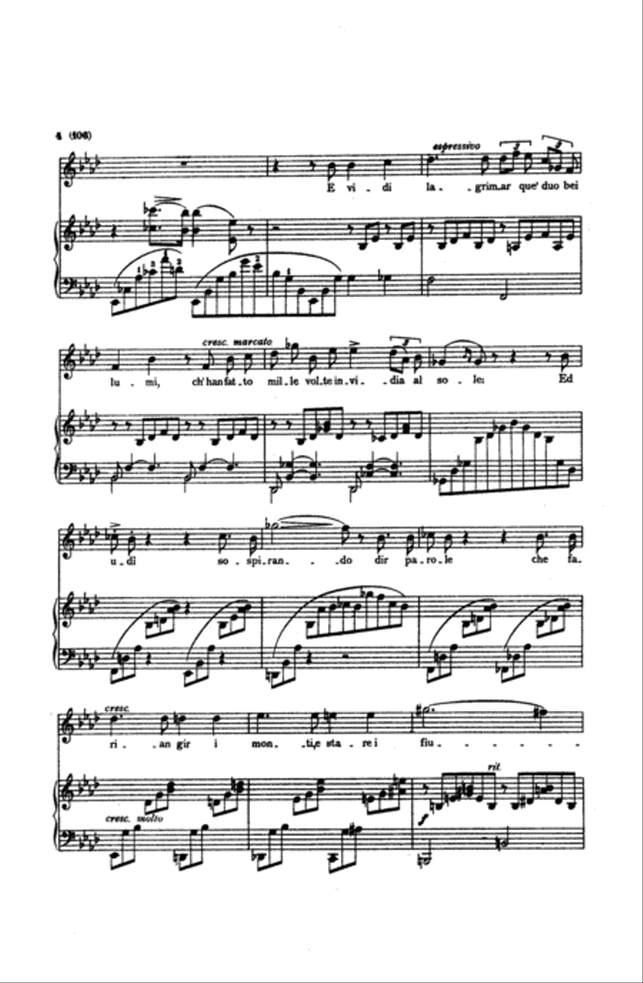 Liszt: Songs, Volume II, Nos. 14-25 (Italian or German) Voice scores gallery preview page 3