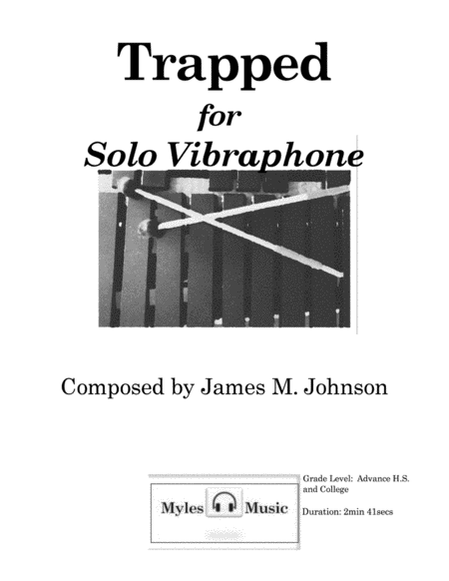 Trapped for Solo Vibraphone image number null