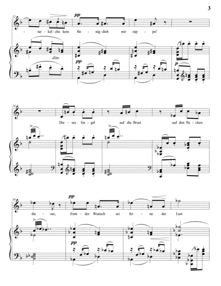 STRAUSS: Die sieben Siegel, Op. 46 no. 3 (transposed to F major)