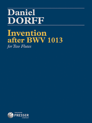 Book cover for Invention after BWV 1013