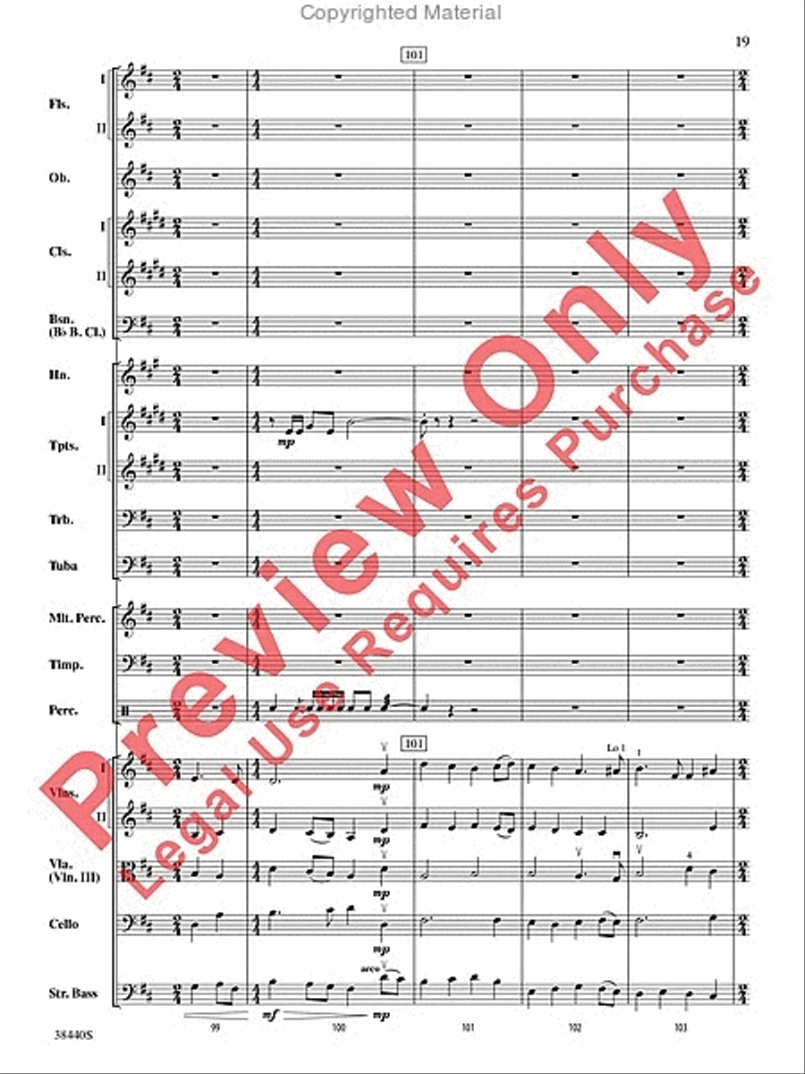 Leroy Anderson's Irish Suite, Part 1 (Themes from) Full Orchestra scores gallery preview page 20