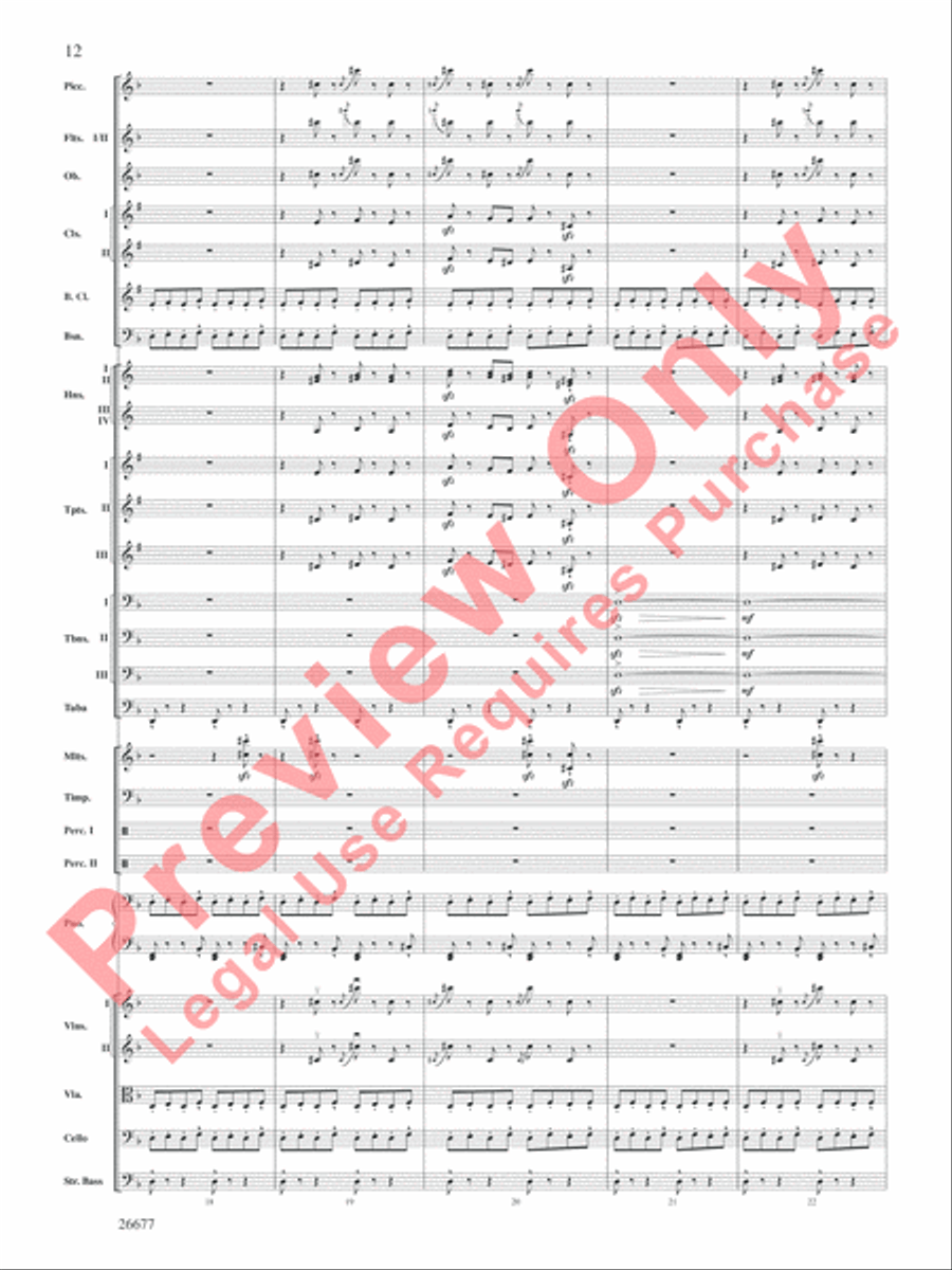 Star Wars Epic -- Part II, Suite from the Full Orchestra scores gallery preview page 13