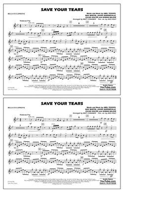 Save Your Tears (arr. Conaway & Holt) - Bells/Xylophone