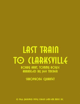 Last Train To Clarksville