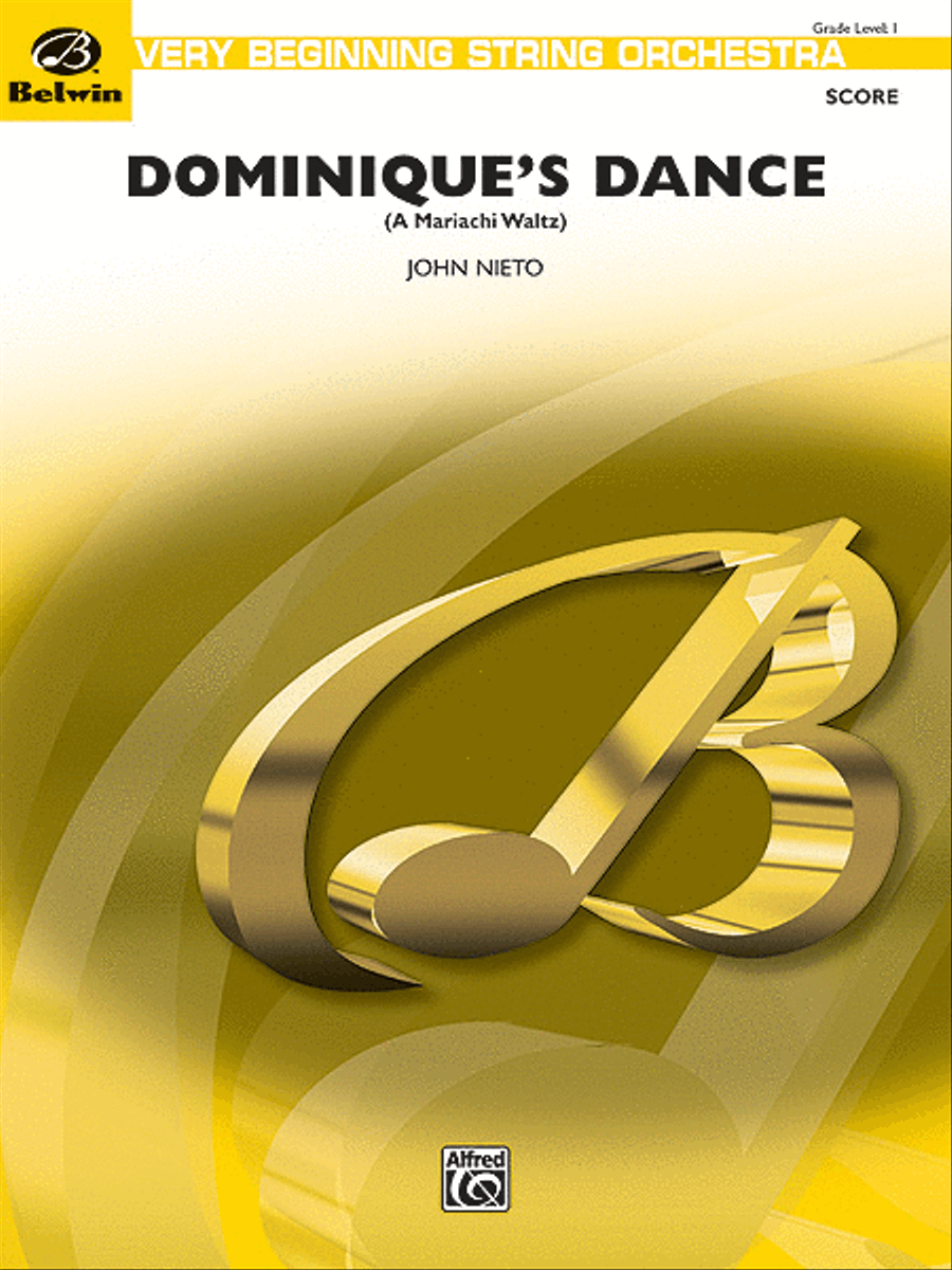 Dominiques Dance/Bvs (Score only) String Orchestra scores gallery preview page 1