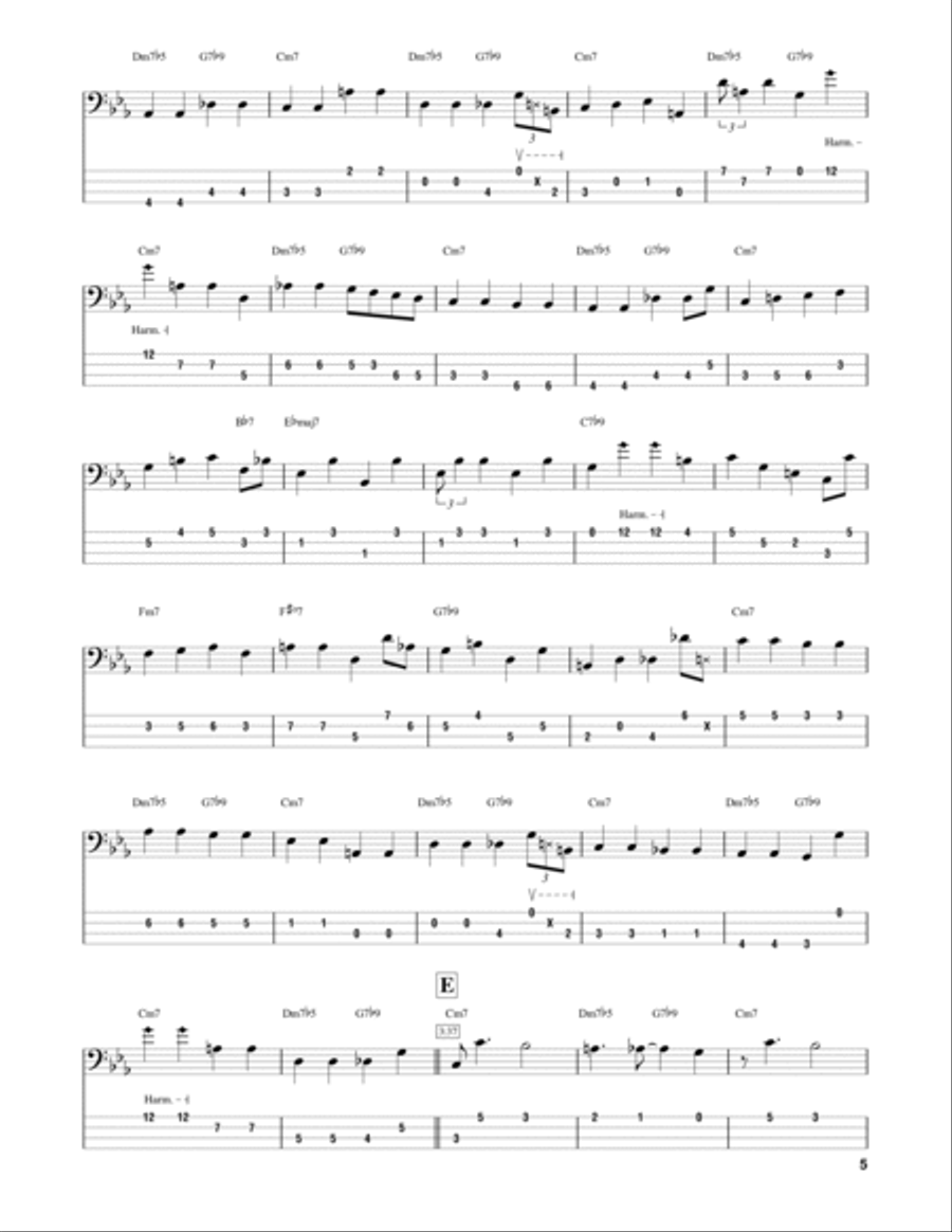 Softly As In A Morning Sunrise Guitar Tablature scores gallery preview page 5