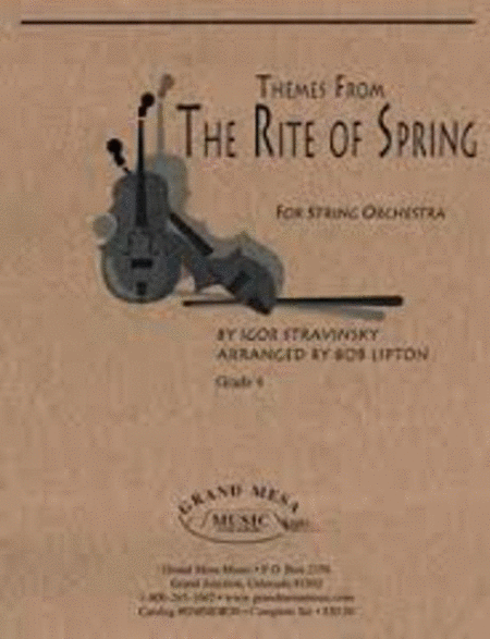 Themes From The Rite Of Spring So Sc/Pts