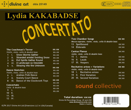 Lydia Kakabadse: Concertato