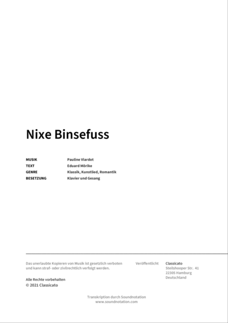 Nixe Binsefuss Voice Solo scores gallery preview page 2