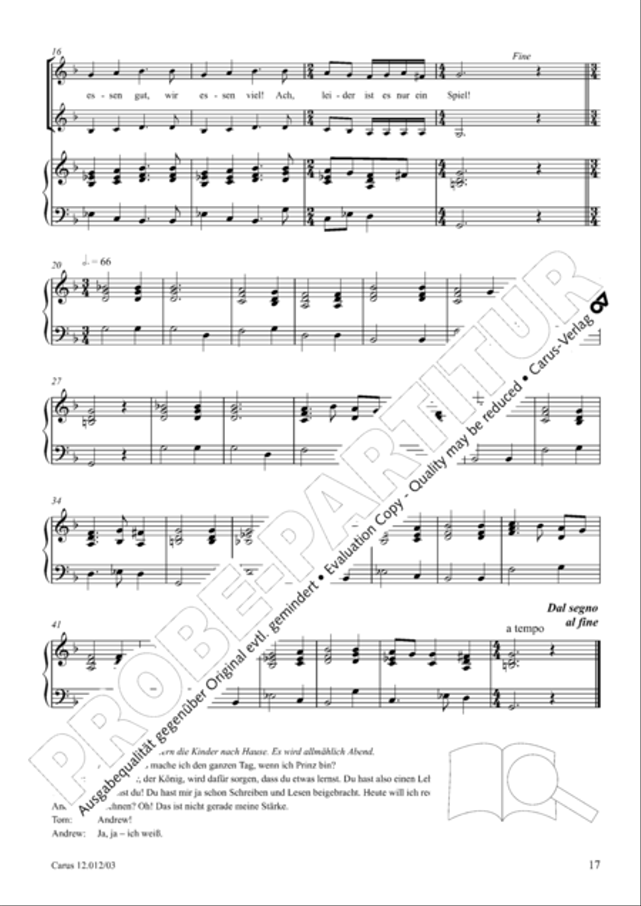 London Dreams 3-Part scores gallery preview page 18
