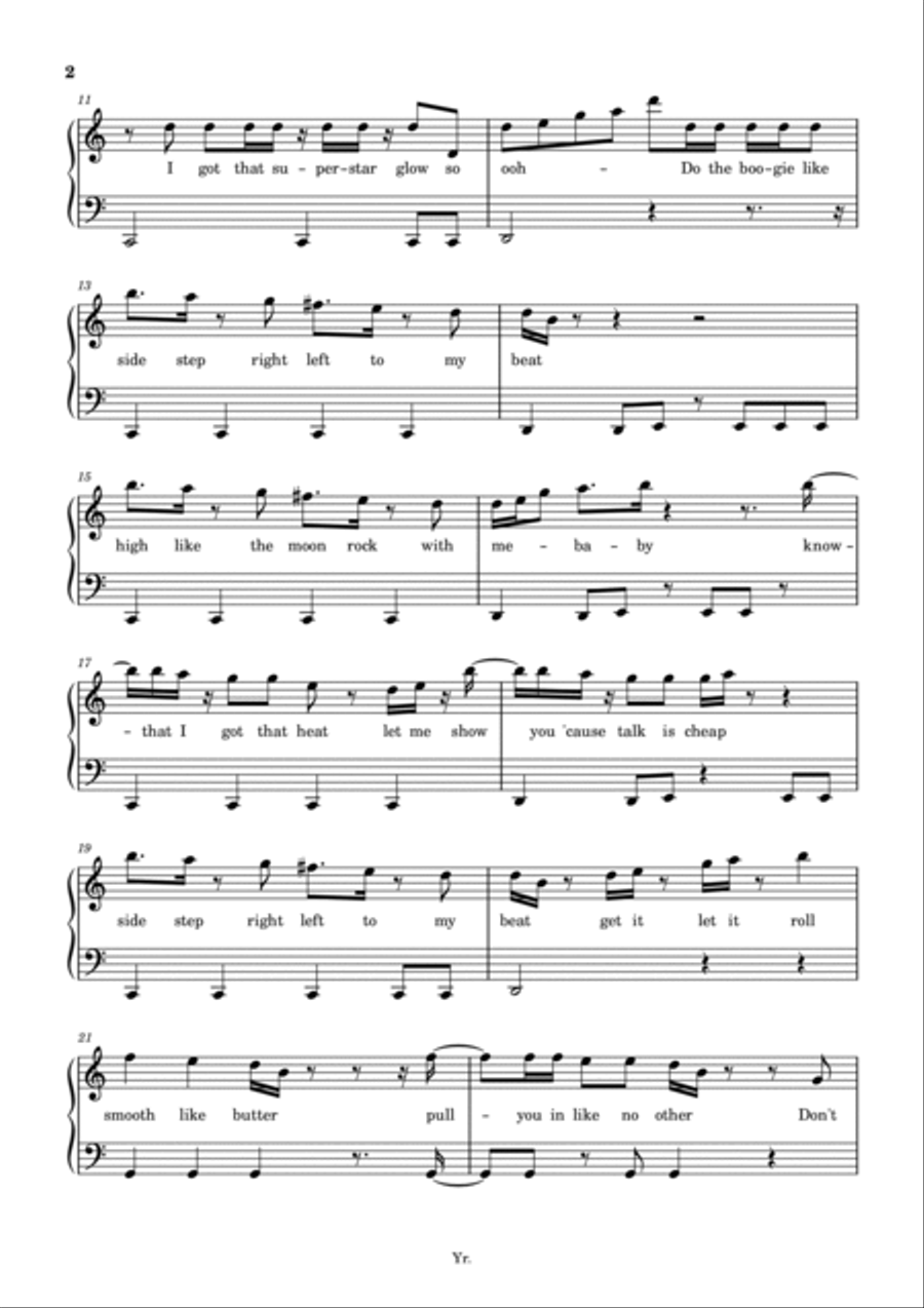 Bts Bts Voice scores gallery preview page 2