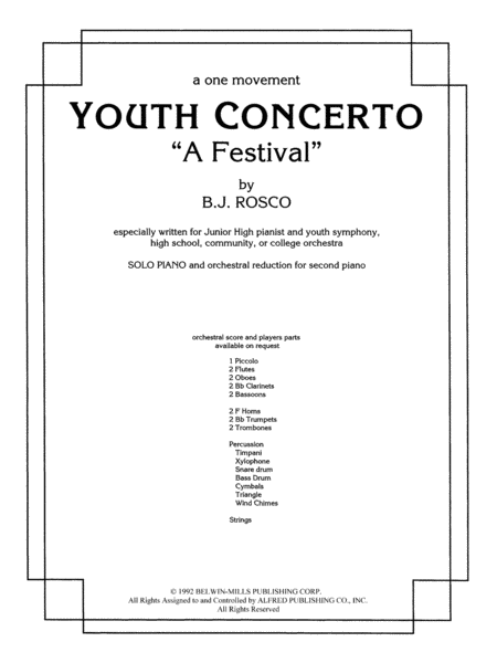 Youth Concerto A Festival