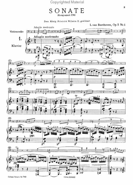 Sonatas - Cello and Piano (Complete)