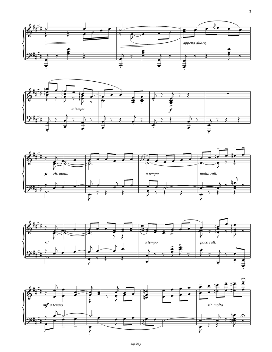 Quando men vo (from La Bohème) Piano Solo scores gallery preview page 2
