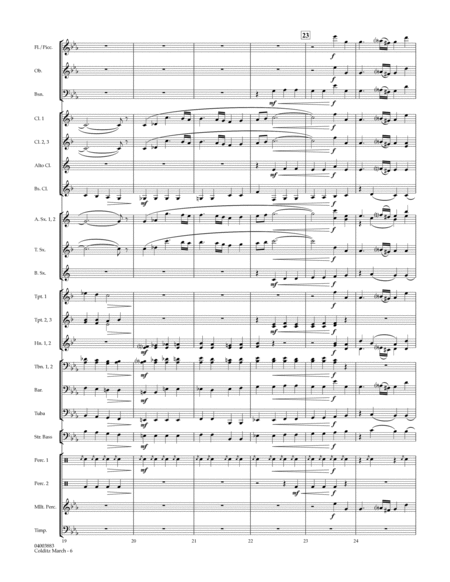 Colditz March (arr. Philip Sparke) - Conductor Score (Full Score)