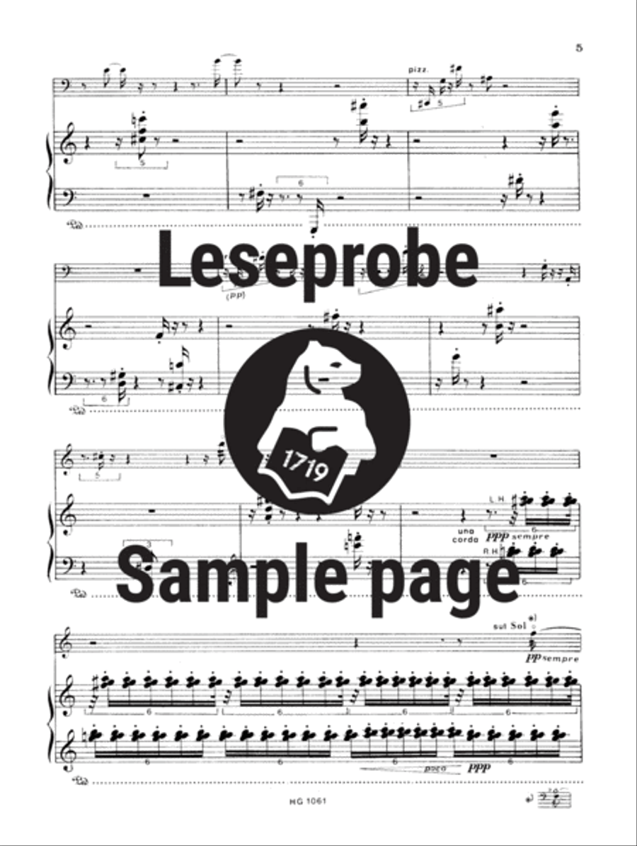 Fragment I Piano Accompaniment scores gallery preview page 4