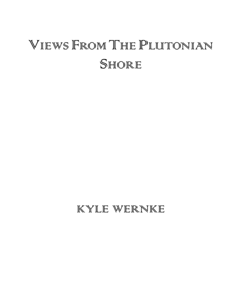 Views from the Plutonian Shore image number null