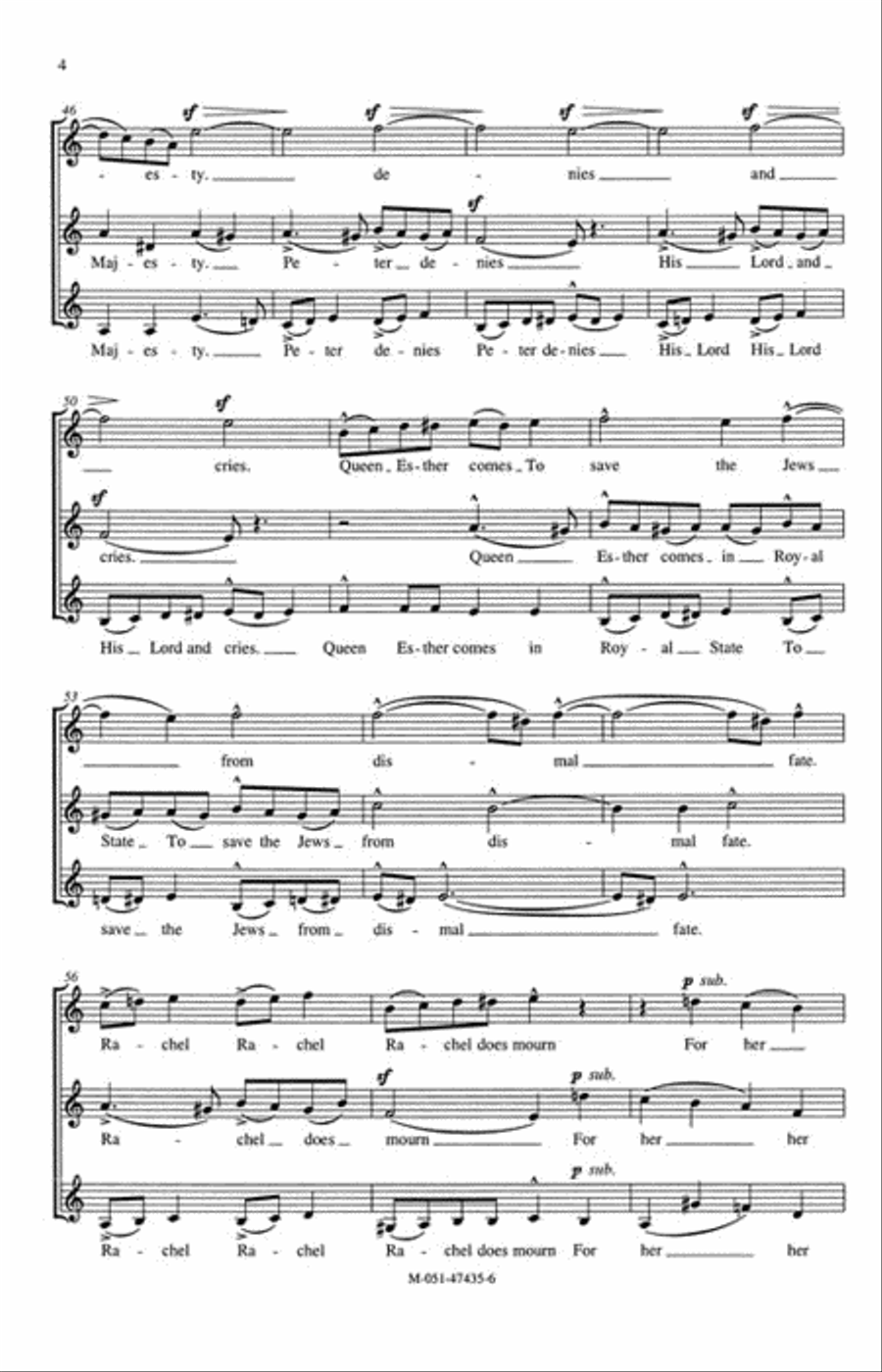 Alphabet (Fuga) SSA scores gallery preview page 5