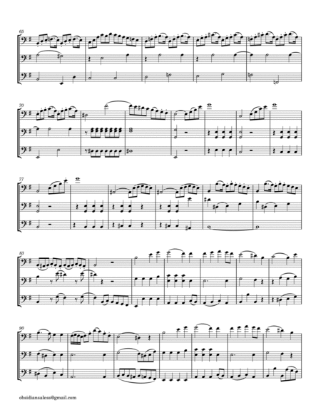 B. Romberg: Sonata in E Minor, Op. 38 for Cello Trio image number null