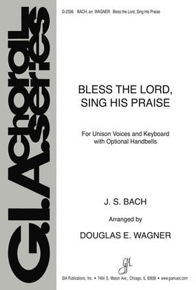 Book cover for Bless the Lord, Sing His Praise
